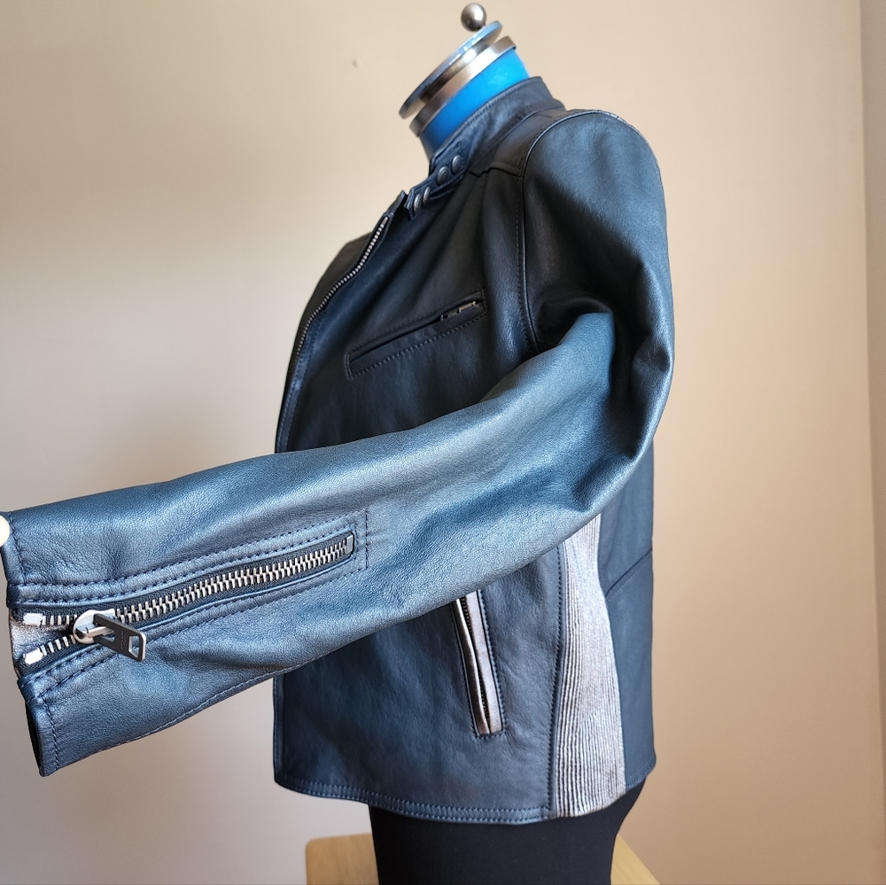 Coach Leather Jacket - Picture 2 of 16